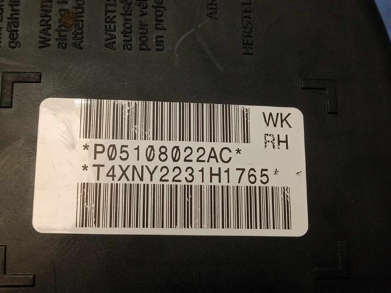 2012 Jeep Grand Cherokee Air Bag