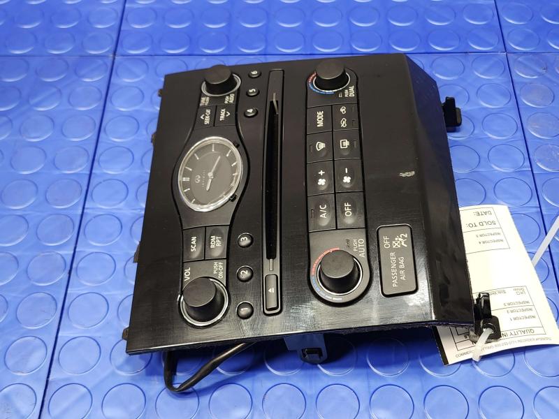 2015 Infiniti Q40 Heater A/C Control