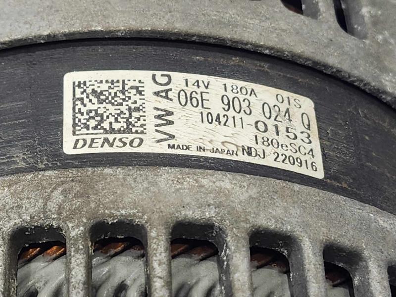 2017-2019 Audi Q7 3.0L Alternator Assembly 180 Amp Genuine Denso OEM 06E903024Q