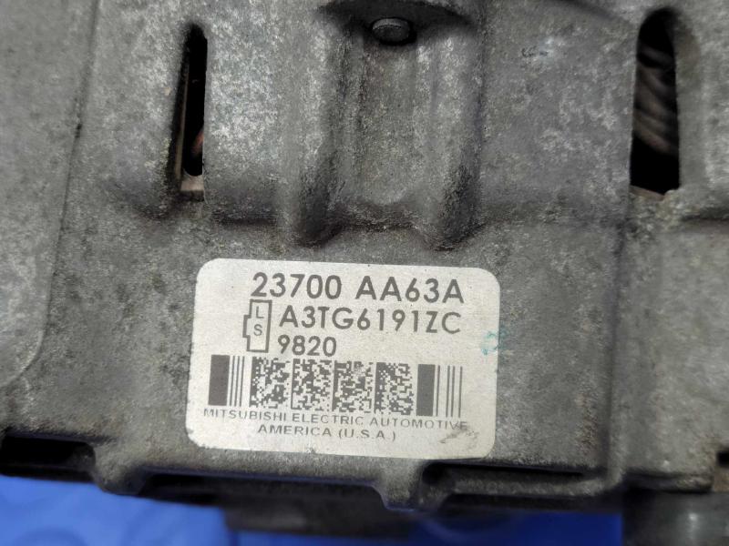 2010 Subaru Legacy Alternator