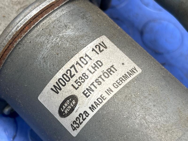 2012 Land Rover Evoque Wiper Motor Front