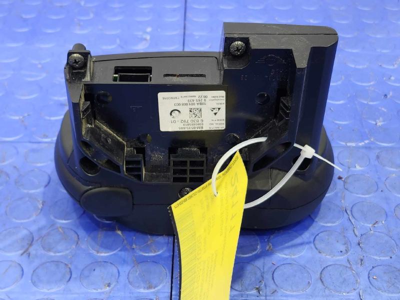2016-2017 Mini Cooper F55 F56 F57 Instument Cluster Speedometer 83K OEM 62106830792