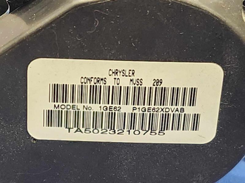 2012 Jeep Compass Rear Seat Belt