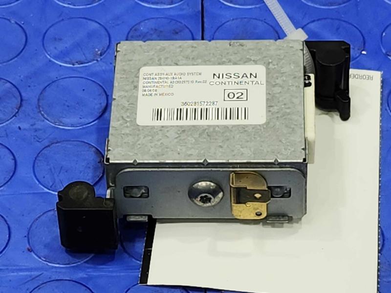 2008 Infiniti G35 AM FM Radio Audio Auxiliary System Control Module 284H0-1BA1A