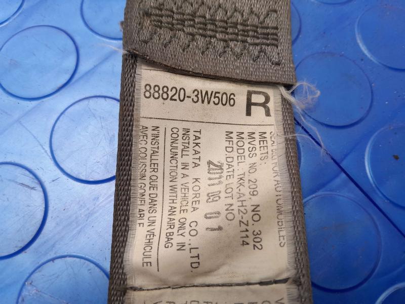 2012 Kia Sportage Front Seat Belt