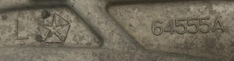 2014 - 2016 Dodge Dart Front Lower Control Arm LH Driver Side OEM 4877849AD