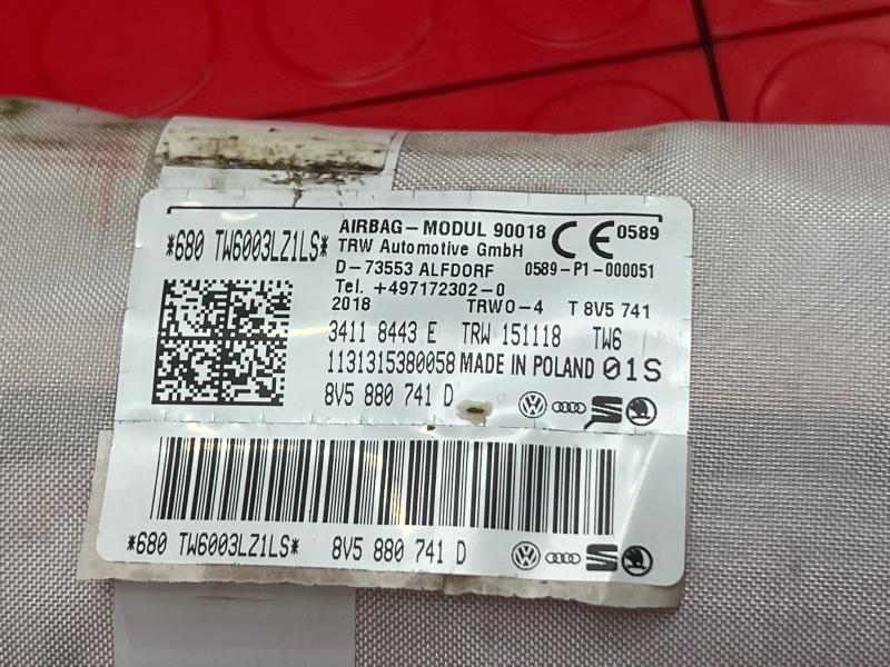 2019 Audi A3 Air Bag
