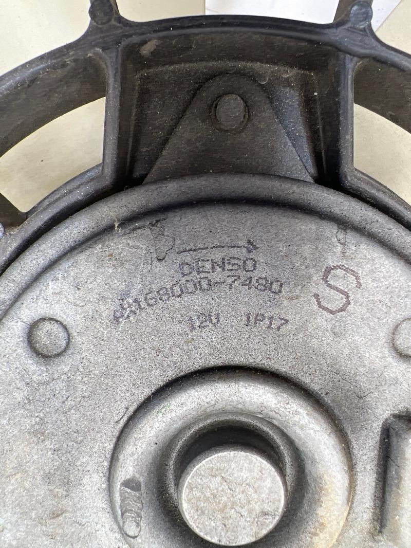 2012 Honda Accord Electric Cooling Motor