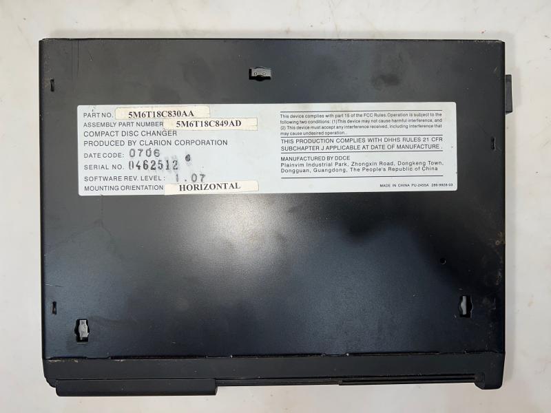 2007 Ford Escape Audio & Visual Equip.(Radio)