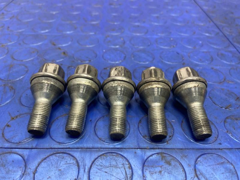 2015-2023 Jeep Renegade Wheel Lug Bolts 5 Pcs Genuine OEM Part 68296586AA