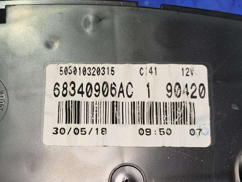 2018 Ram ProMaster Speedometer