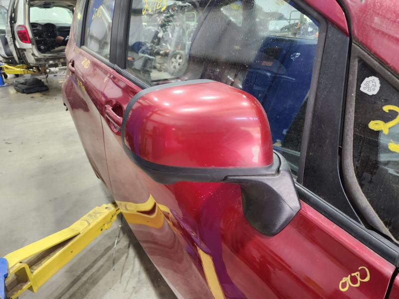 2014 Nissan Versa Note Side Door Mirror Heated Right Passenger Side Red NAC OEM 963013WC0A ,RH