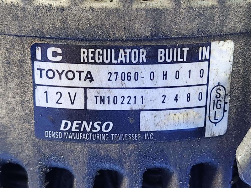 2002 Toyota Camry Alternator