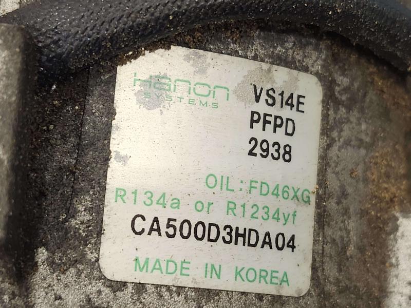 2021 Kia Forte A/C Air Compressor