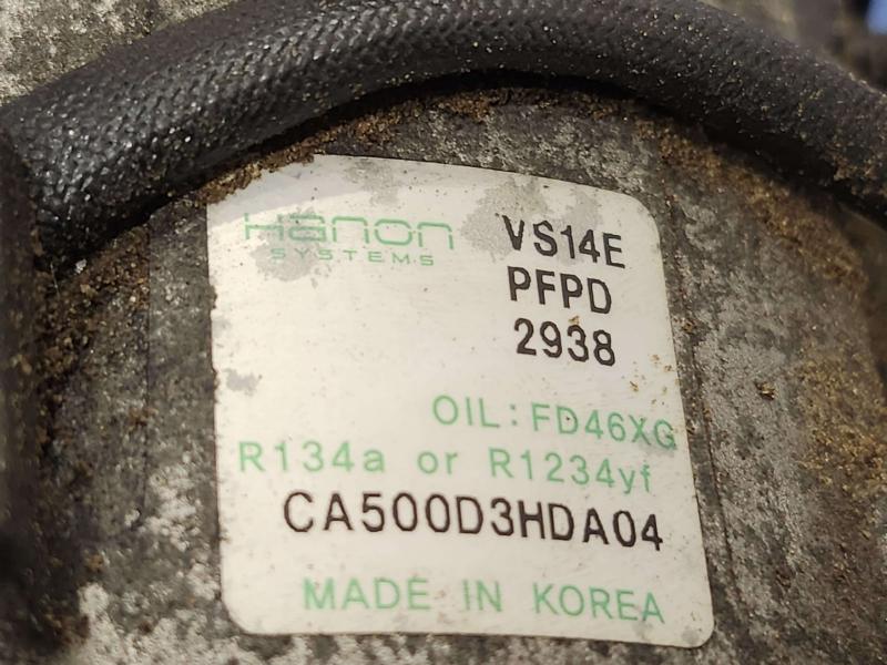 2021 Kia Forte A/C Air Compressor
