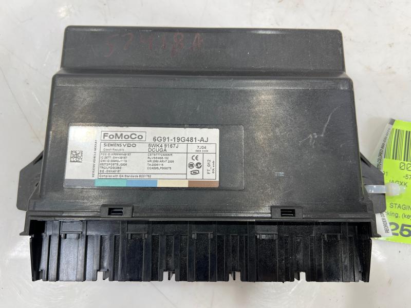 2007 - 2009 Jaguar XK Keyless Entry Control Module OEM 6G91-19G481-AJ