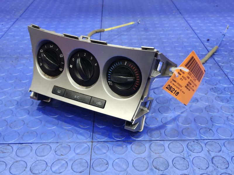 2010 Mazda Mazda3 Heater A/C Control