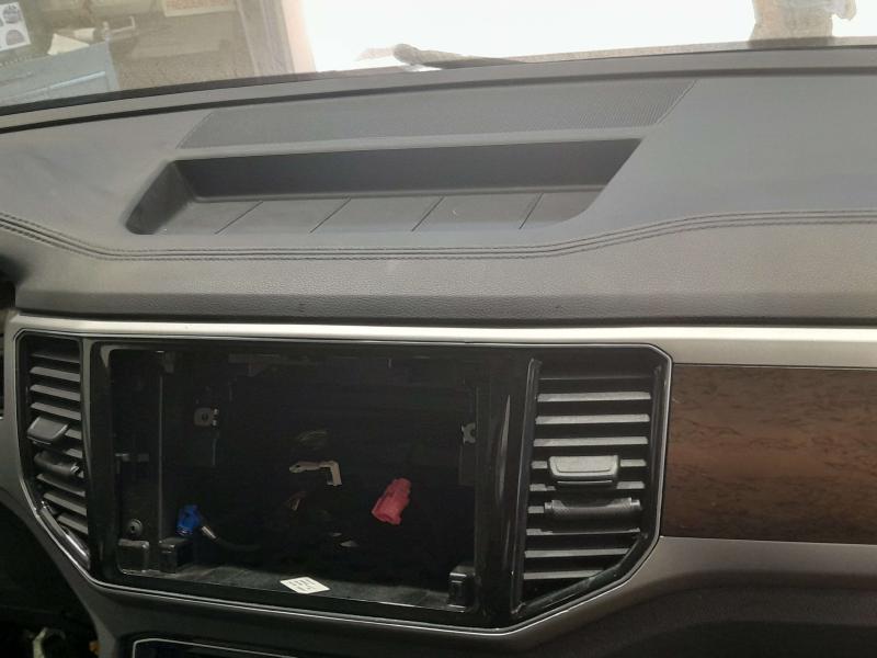 2018-2019 Volkswagen Atlas Dashboard Panel Dash Pad Black Leather OEM 3CN857003JJDB