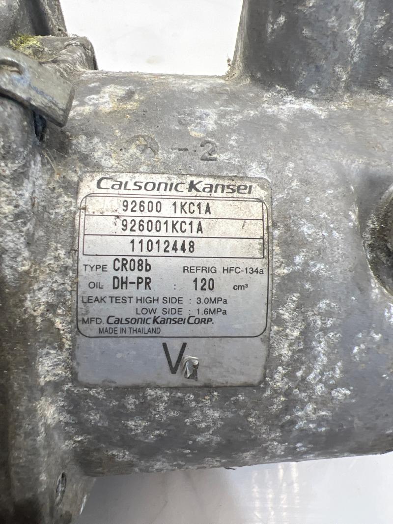 2011 Nissan Juke A/C Air Compressor