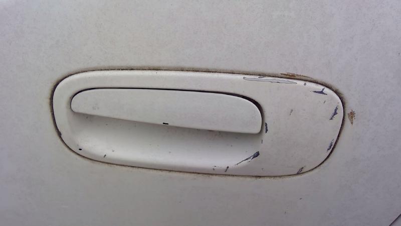 2006 - 2010 Dodge Charger Rear Door Handle LH Driver Side White OEM 1NS93FDTAA