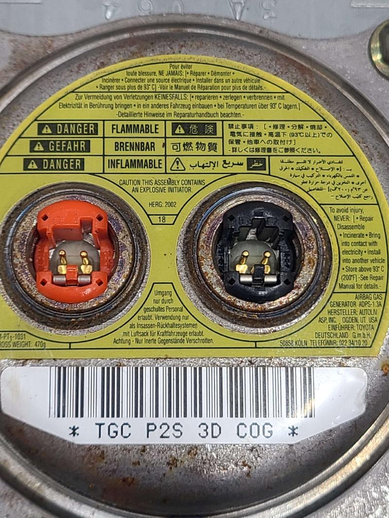 2003 Toyota Camry Air Bag