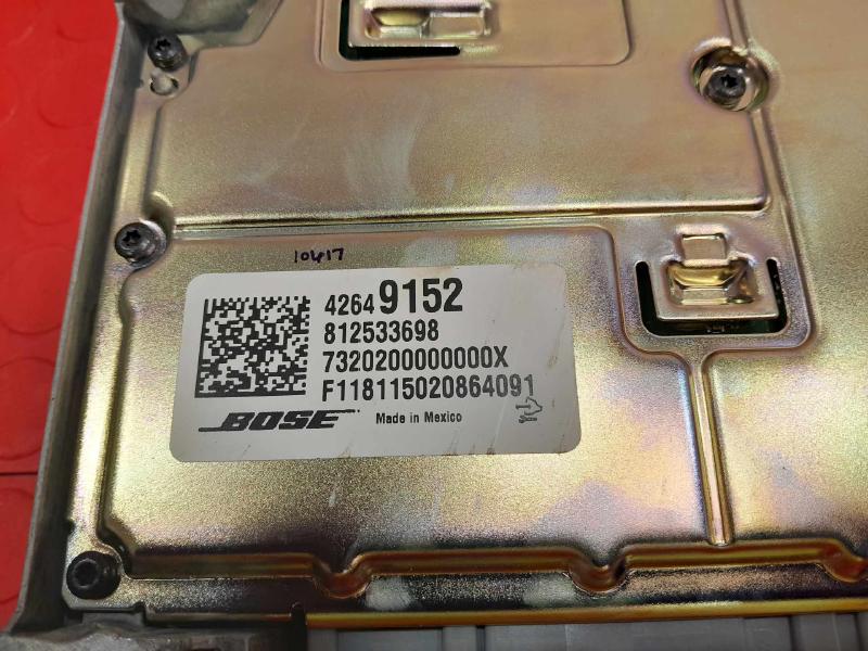 2017-2021 Buick Encore Bose Radio Amplifier Module Genuine OEM 42649152