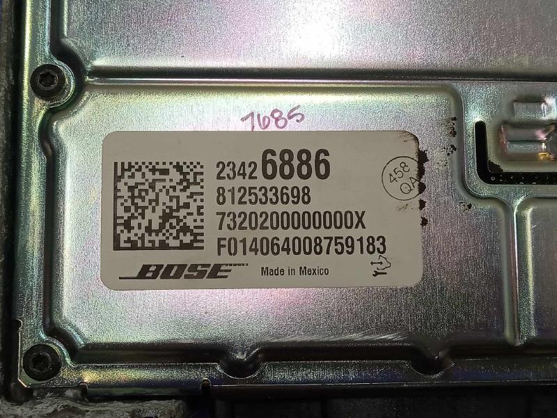 2014-2015 Cadillac CTS Bose Radio Amplifier Genuine OEM Part 23426886