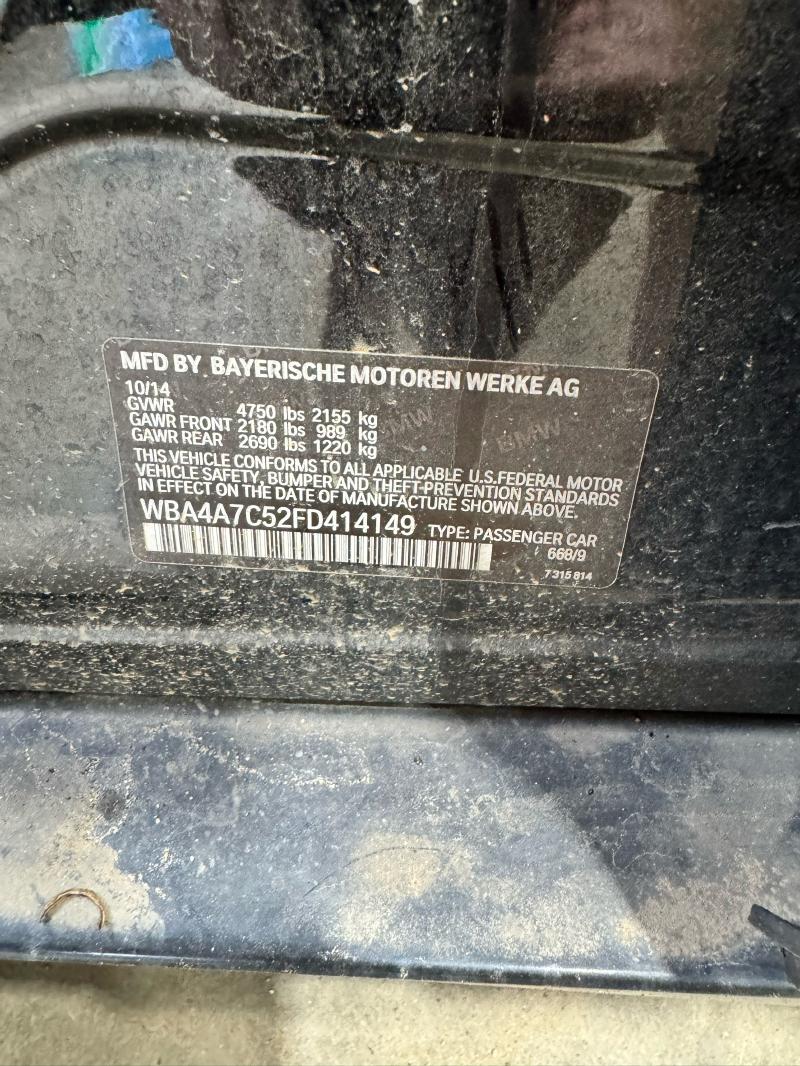 2015 BMW 428i Air Cond. Evaporator