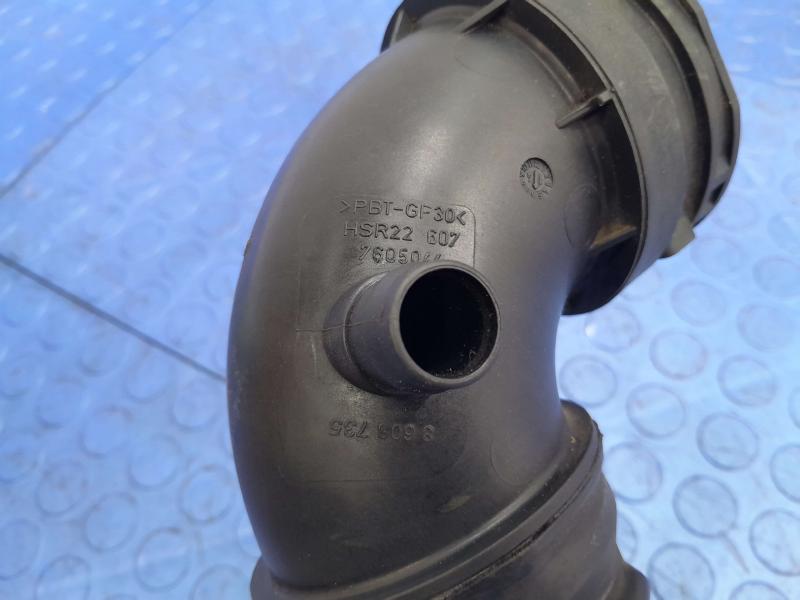 2012-2016 BMW 320i 328i Left Intercooler Pipe Charge Air Induction Tract OEM 13717597592