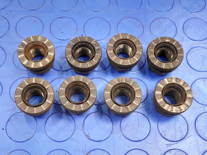 2008-2016 Ford F-250 F-350 F-450 Wheel Lug Nuts 8 Pcs Genuine OEM 2C2Z1012AA