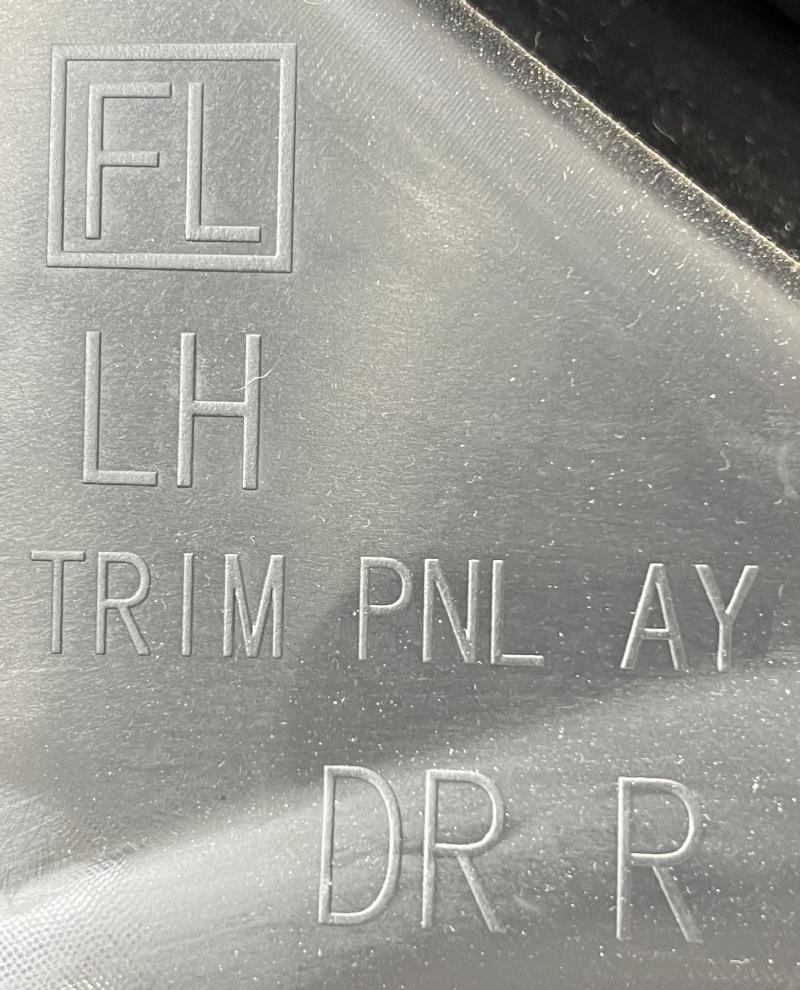 2020 Subaru Impreza Rear Door Trim Panel