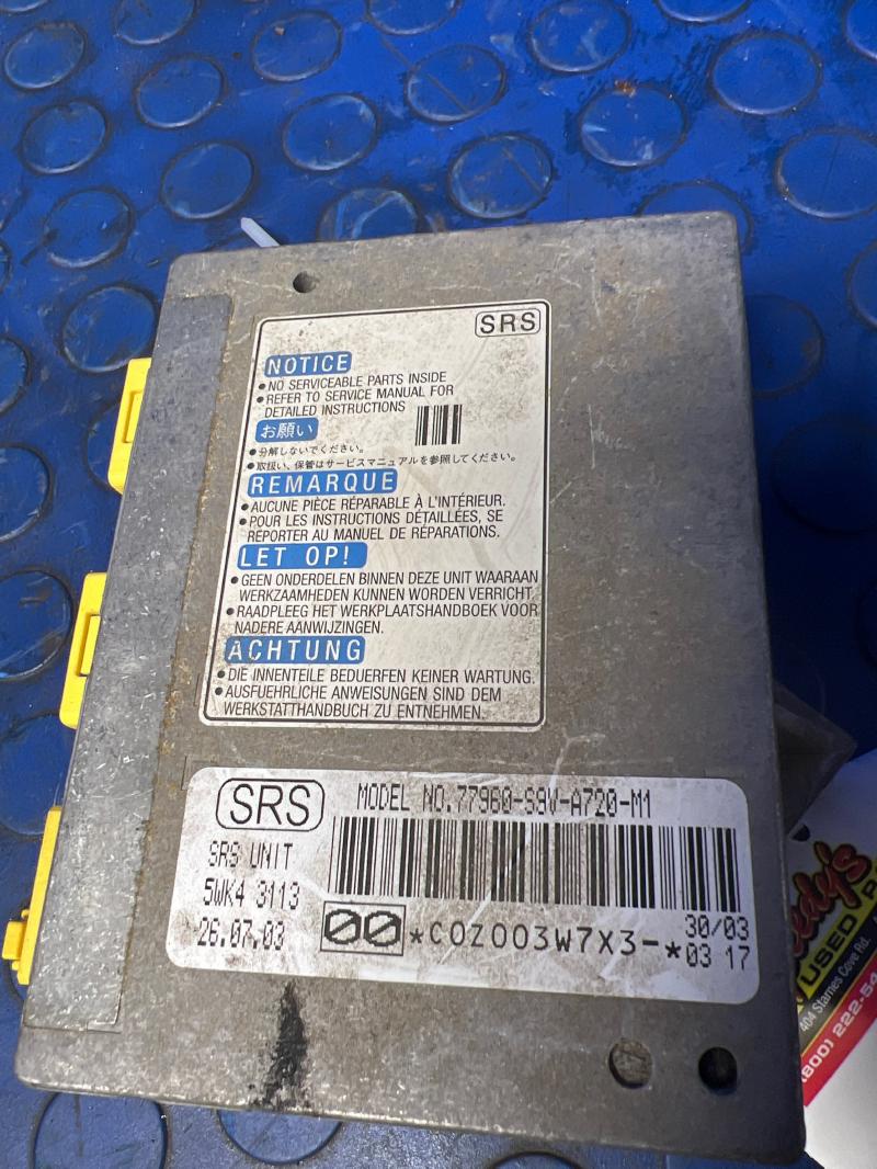 2003 Honda Pilot Chassis Brain Box