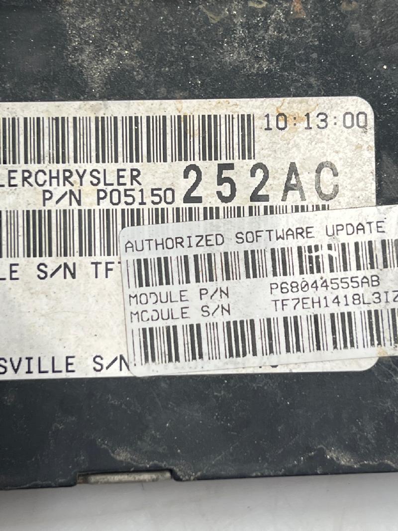 2008 Dodge Grand Caravan Engine/Motor Brain Box