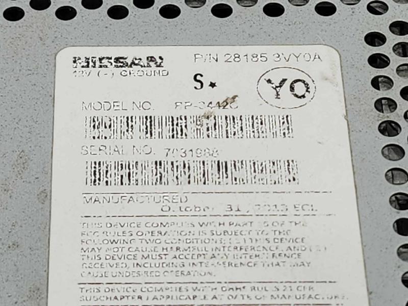 2014 Nissan Versa Audio & Visual Equip.(Radio)