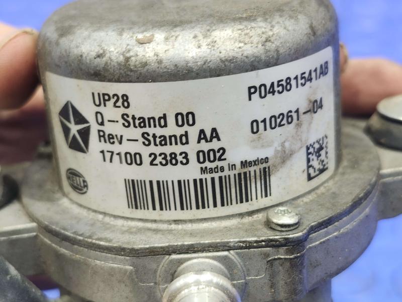 2017 Dodge Grand Caravan Vacuum Pump