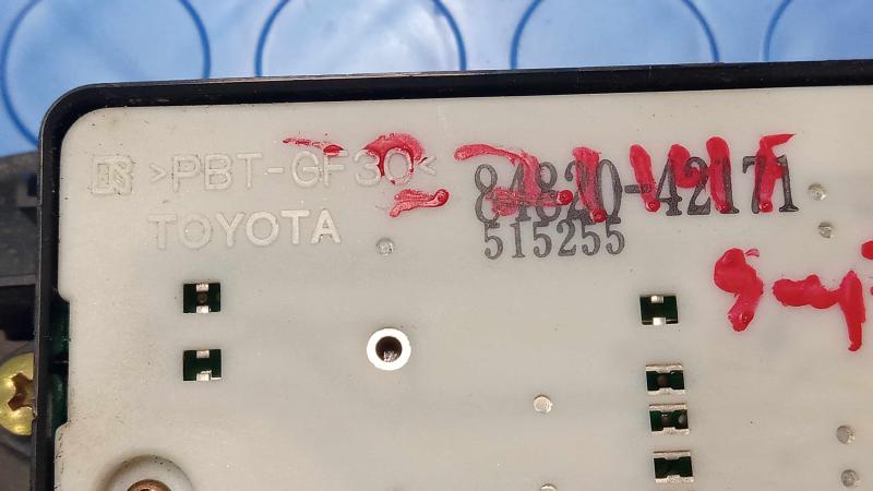 2004-2005 Toyota RAV4 Master Window Switch Assembly Genuine OEM 8482042171