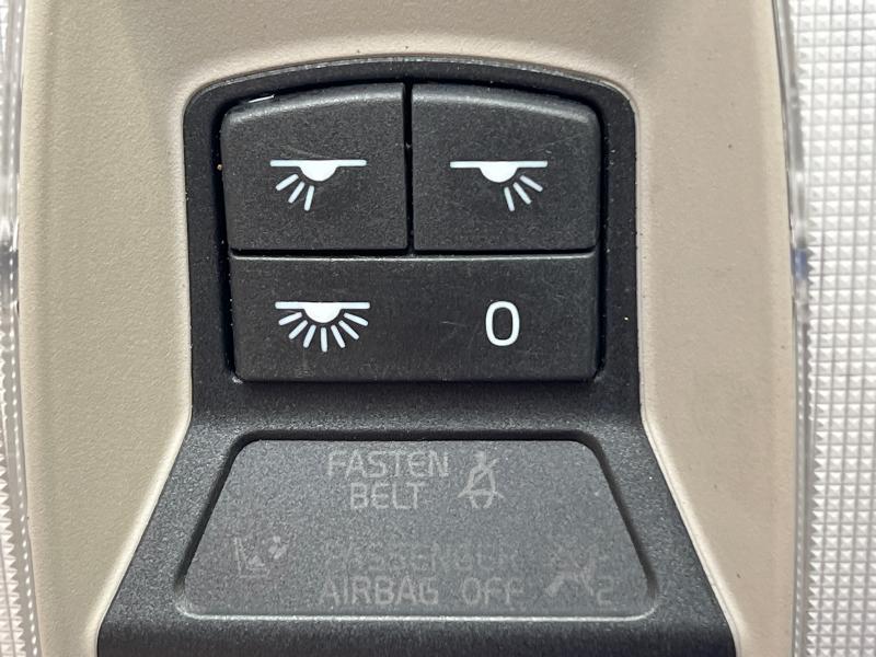 2011-2013 Volvo S60 Sedan Roof Console Assembly Gray w/o Sunroof Genuine OEM