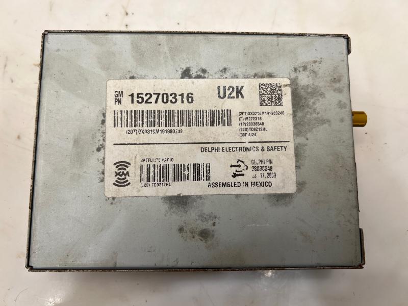 2009 Chevrolet Tahoe Audio & Visual Equip.(Radio)