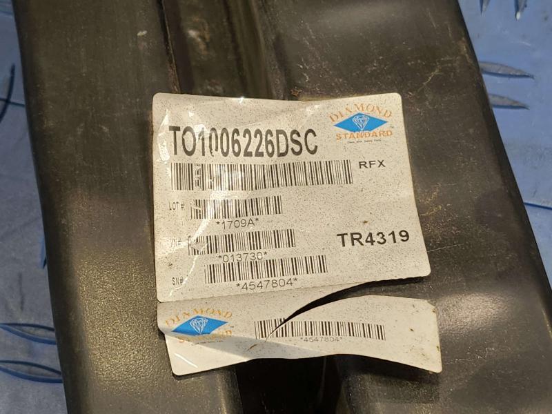 2013 Toyota Camry Front Bumper Reinforcement