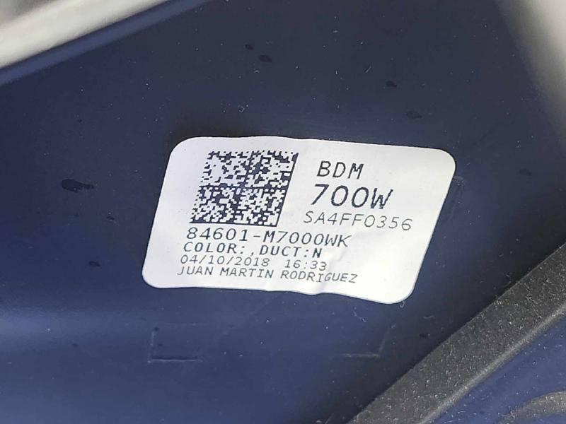 2019 Kia Forte Front Console