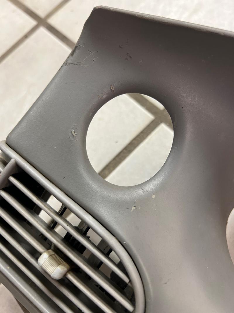 1997-2005 Buick Century dash instrument cluster surround trim bezel OEM Med grey
