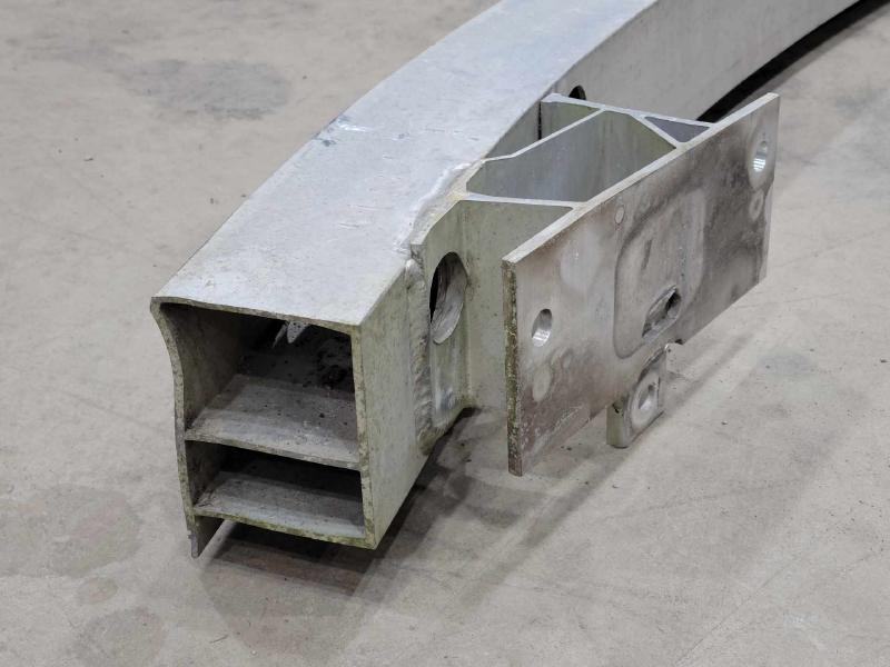 2014 Chevrolet Cruze Rear Bumper Reinforcement