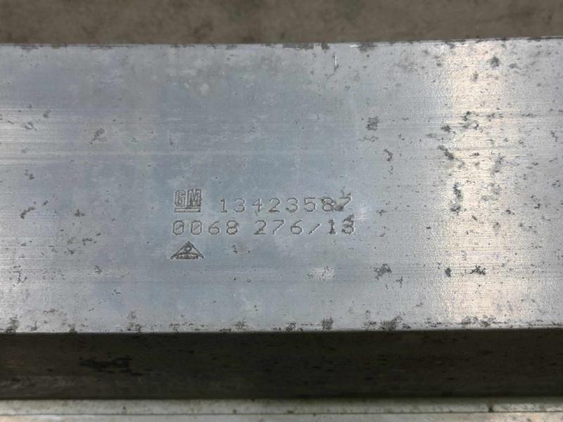 2014 Chevrolet Cruze Rear Bumper Reinforcement