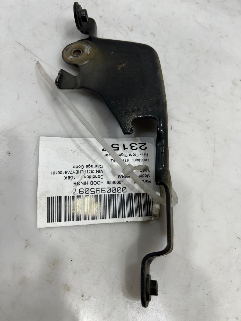 2010-2017 Chevy Equinox GMC Terrain Hood Hinge RH Passenger Side Lower OEM 25802950