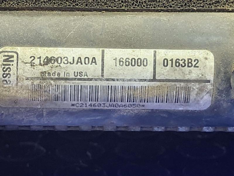 2013 Nissan Pathfinder Radiator