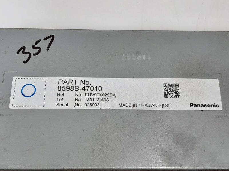 2016-2022 Toyota Prius AC/DC Power Inverter Genuine OEM Part 8598B47010