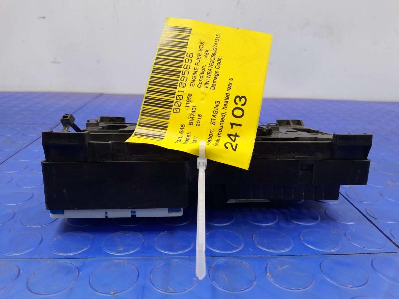 2018 BMW 740I Engine Fuse Box