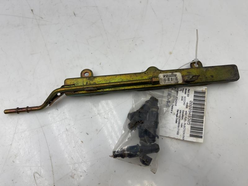 2003 - 2007 Honda Accord 2.4L Fuel Rail with Injectors - 4 OEM 16450RAAA01