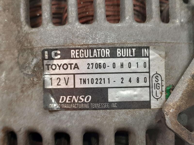 2002 Toyota Camry Alternator