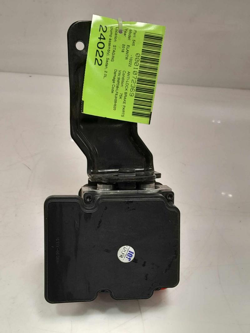 2018 Hyundai Elantra Anti-Lock Brake Parts